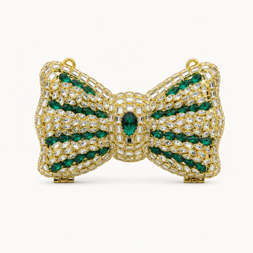 Bow Clutch-Kundan