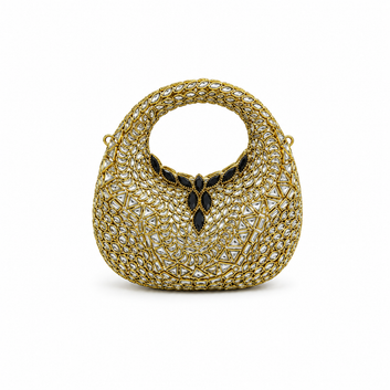 Kundan Moon Bag