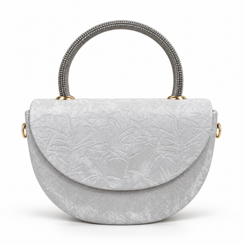 Crystal Handle Clutch