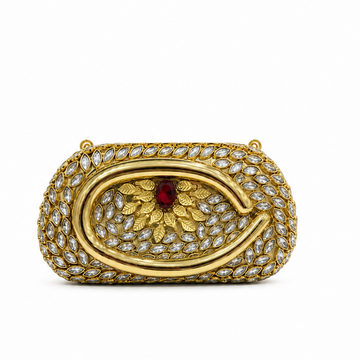 Kundan Mini C Clutch